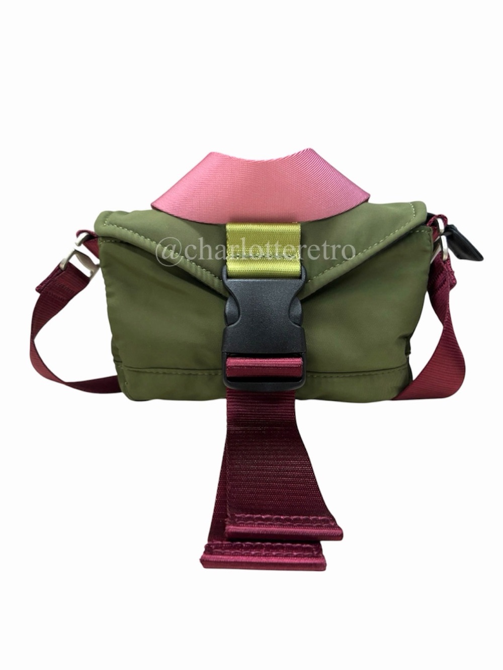 Colorblock Recycled Tech Mini Bag - Picture 2 of 11